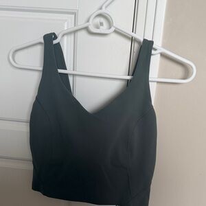 Lululemon Align C/D cup Dark Green Tank Top